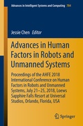 Cover: Advances in Human Factors in Robots and Unmanned Systems - Springer