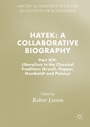 Cover: Hayek: A Collaborative Biography - Palgrave Macmillan