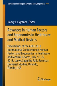Abbildung von: Advances in Human Factors and Ergonomics in Healthcare and Medical Devices - Springer