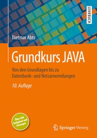 Abbildung von: Grundkurs JAVA - Springer Vieweg