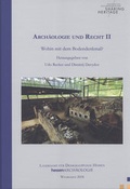 Cover: Arch&auml;ologie und Recht II - Habelt, R