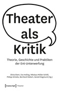 Cover: Theater als Kritik - transcript
