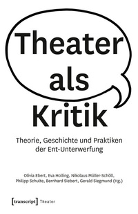 Abbildung von: Theater als Kritik - transcript