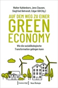 Cover: Auf dem Weg zu einer Green Economy - transcript