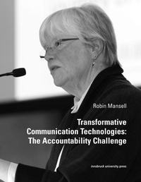 Enlarge image Cover: Transformative Communication Technologies: The Accountability Challenge - innsbruck university press