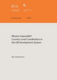 Enlarge image Cover: Mission impossible? - German Institute of Development and Sustainability (IDOS) gGmbH