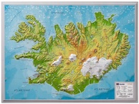 Abbildung von: Relief Island klein 1:500.000 - georelief Vertriebs GbR