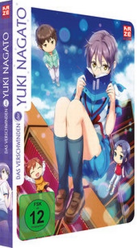 Abbildung von: Das Verschwinden der Yuki Nagato (OmU) - Gesamtausgabe (2 DVDs) - Crunchyroll