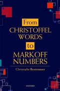 Cover: From Christoffel Words to Markoff Numbers - Oxford University Press
