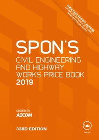 Abbildung von: Spon's Civil Engineering and Highway Works Price Book 2019 - CRC Press