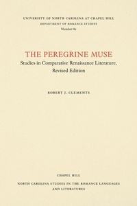 Enlarge image Cover: The Peregrine Muse - The University of North Carolina Press