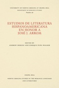 Cover: Estudios De Literatura Hispanoamericana En Honor a Jose J. Arrom - The University of North Carolina Press