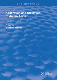 Abbildung von: Absorption and Utilization of Amino Acids - CRC Press