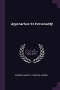 Cover: Approaches To Personality - Palala Press