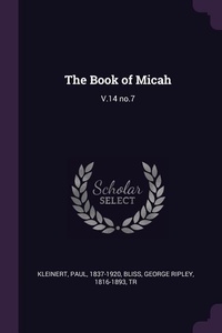 Enlarge image Cover: The Book of Micah - Palala Press