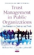 Cover: Trust Management in Public Organizations - Nova Science Publishers Inc