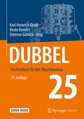 Cover: Dubbel - Springer Vieweg