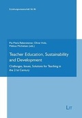 Cover: Teacher Education, Sustainability and Development - Lit Verlag