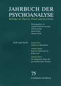 Cover: Jahrbuch der Psychoanalyse / Band 75: Leib und Seele - frommann-holzboog