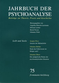 Abbildung von: Jahrbuch der Psychoanalyse / Band 75: Leib und Seele - frommann-holzboog