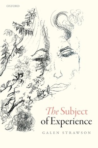 Enlarge image Cover: The Subject of Experience - Oxford University Press