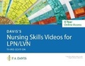 Cover: Davis's Nursing Skills Videos for LPN/LVN - F.A. Davis Company