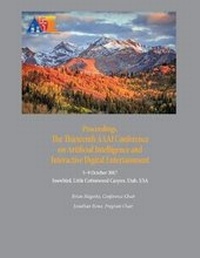 Enlarge image Cover: Proceedings, The Thirteenth AAAI Conference on Artificial Intelligence and Interactive Digital Entertainment - AAAI