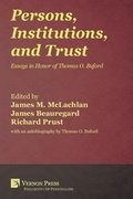 Cover: Persons, Institutions, and Trust - Vernon Press