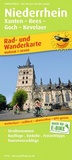 Cover: Publicpress Rad- und Wanderkarte Niederrhein, Xanten, Rees, Goch, Kevelaer 1:50.000 - freytag & berndt