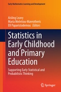 Cover: Statistics in Early Childhood and Primary Education - Springer