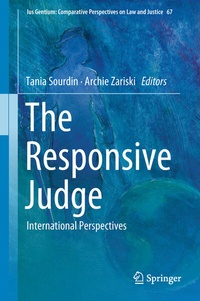 Enlarge image Cover: The Responsive Judge - Springer