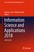 Cover: Information Science and Applications 2018 - Springer