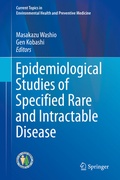 Cover: Epidemiological Studies of Specified Rare and Intractable Disease - Springer