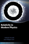 Cover: Relativity in Modern Physics - Oxford University Press