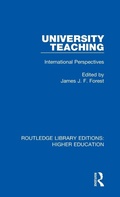 Cover: University Teaching - Routledge