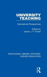 Enlarge image Cover: University Teaching - Routledge