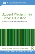 Cover: Student Plagiarism in Higher Education - Routledge