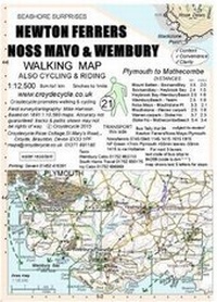 Abbildung von: Newton Ferrers, Noss Mayo & Wembury Walking Map - Croydecycle