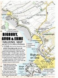 Abbildung von: Bigbury, Avon & Erme Walking Map - Croydecycle