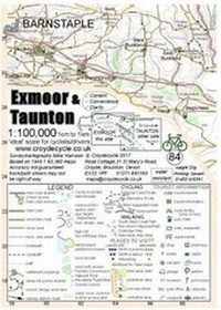 Abbildung von: Exmoor & Taunton 1:100,000 - Croydecycle