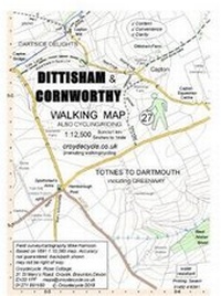 Abbildung von: Dittisham & Cornworthy Walking Map - Croydecycle