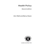Cover: HEALTH POLICY - The Gildredge Press