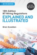 Cover: IET Wiring Regulations: Explained and Illustrated - Routledge