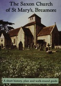 Cover: The Saxon Church of St Mary's Breamore - Charlewood Press