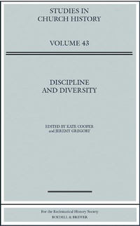 Enlarge image Cover: Discipline and Diversity - Ecclesiastical History Society