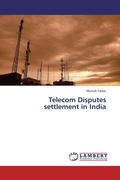 Cover: Telecom Disputes settlement in India - LAP Lambert Academic Publishing