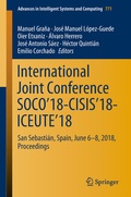 Cover: International Joint Conference SOCO'18-CISIS'18-ICEUTE'18 - Springer