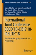 Cover: International Joint Conference SOCO'18-CISIS'18-ICEUTE'18 - Springer