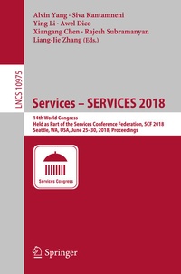 Abbildung von: Services - SERVICES 2018 - Springer