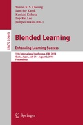 Cover: Blended Learning. Enhancing Learning Success - Springer